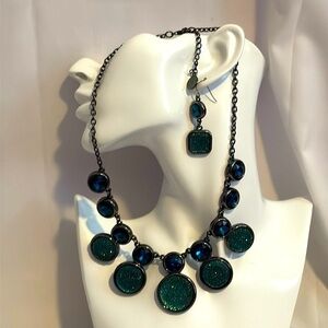 Vintage Necklace and Earring Set